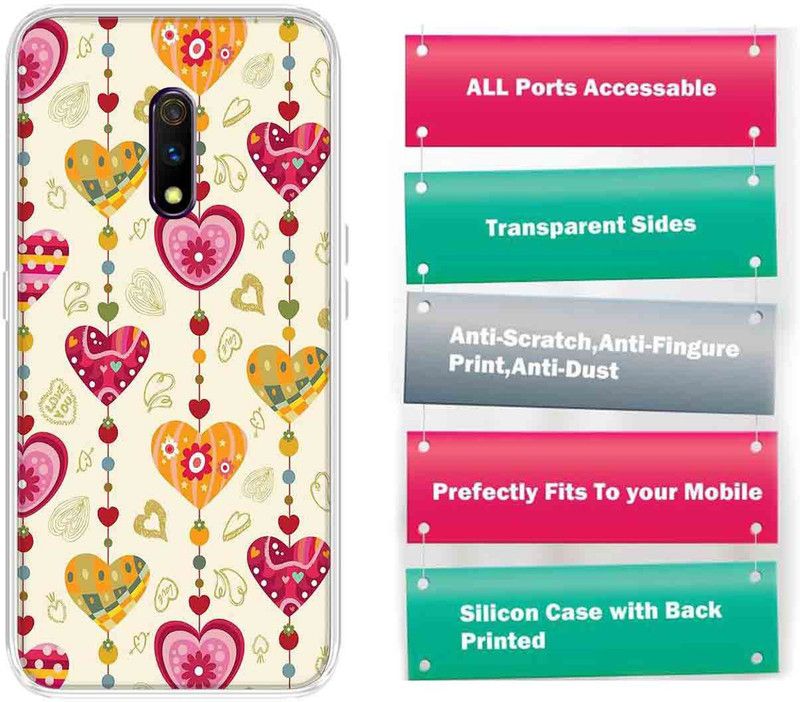 SWAGMYCASE Back Cover for Realme X  (Multicolor, Silicon)