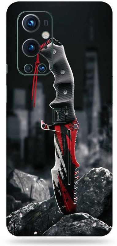 AsSkin Oneplus 9Pro 5G, one Plus 9pro 5g, 1+ 9 pro Mobile Skin  (Ultra Super Killer Knife Skin With High Matte Finish.,Skin)