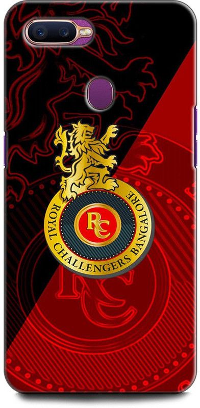 KEYCENT Back Cover for OPPO A7, CPH1901 VIRAT KOHLI, RCB, JERSEY, IPL, ROYAL CHALLENGERS BANGLORE, SPORTS  (Multicolor, Shock Proof, Pack of: 1)