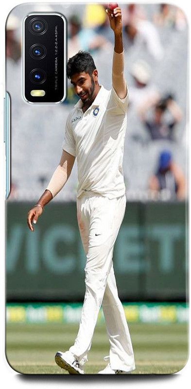GRAFIQE Back Cover for Vivo Y12s V2033 JASPRIT BUMRAH, CRICKET, INDIA, INDIANCRICKETCAPTAIN  (Multicolor, Shock Proof, Pack of: 1)