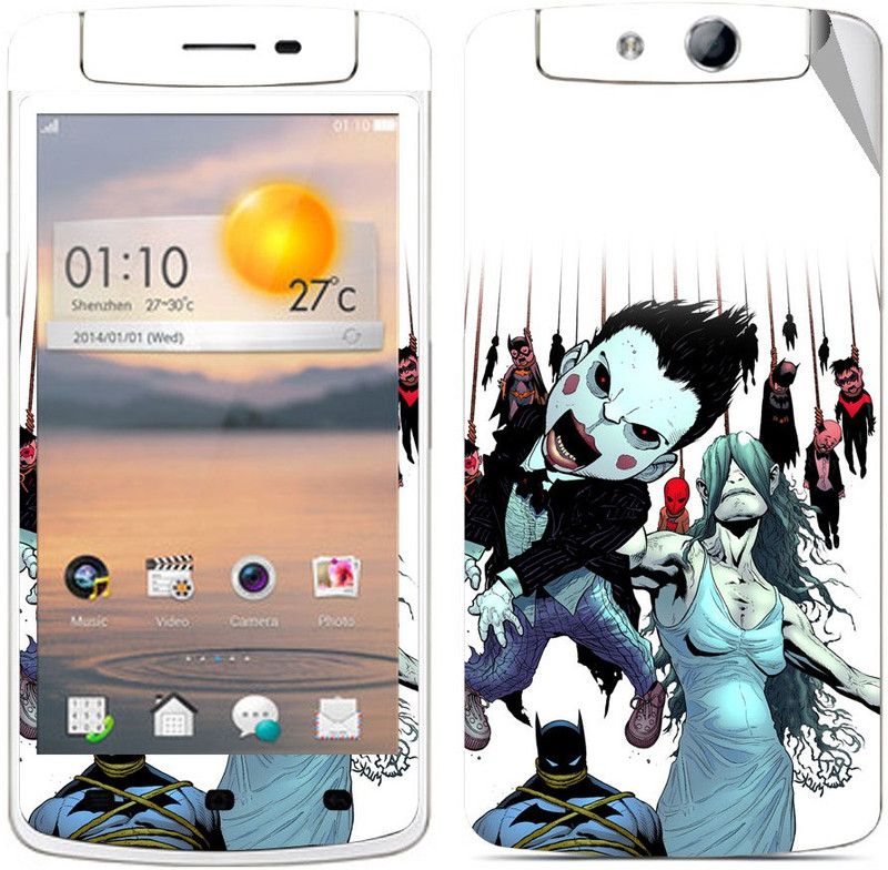Snooky Oppo N1 mini Mobile Skin  (Black)