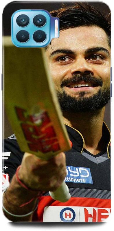 MP ARIES MOBILE COVER Back Cover for OPPO F17 Pro, CPH2119, VIRAT KOHLI CRICKET INDIAN ROYAL CHALLENGERS BANGLORE PLAYER SPORTS  (Multicolor, Hard Case, Pack of: 1)