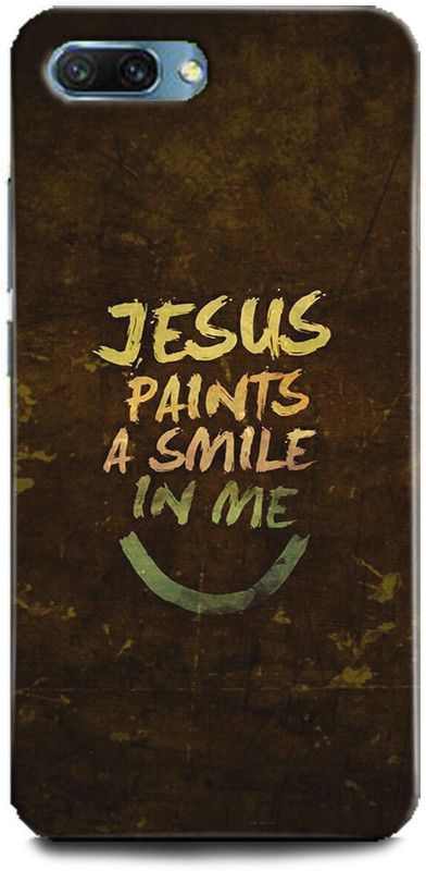 INDICRAFT Back Cover for Honor 10, jesua, Printed  (Multicolor, Shock Proof, Pack of: 1)