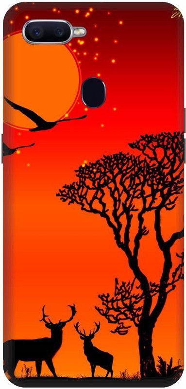 UMPRINT Back Cover for OPPO F9 Pro  (Multicolor, Shock Proof, Pack of: 1)