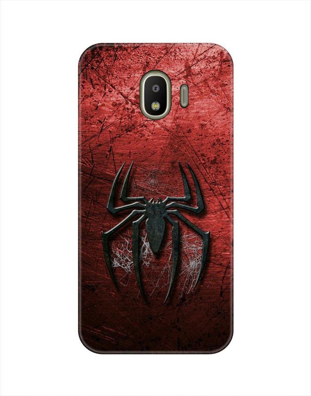 Smutty Back Cover for Samsung J4 2018, J400F - Spider Print  (Multicolor, Hard Case, Pack of: 1)