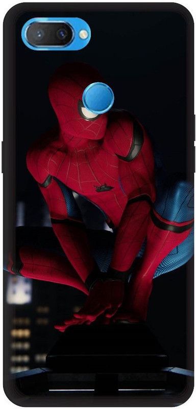 SSMORYA Back Cover for Realme 2 Pro, Realme U1 (Spiderman) Printed Back Cover  (Multicolor, Waterproof, Pack of: 1)