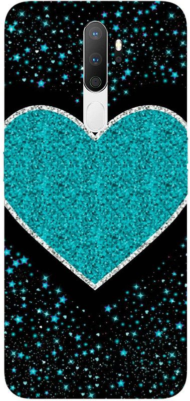Yuphoria Back Cover for Oppo A9 2020  (Black, Blue, Grip Case, Silicon, Pack of: 1)