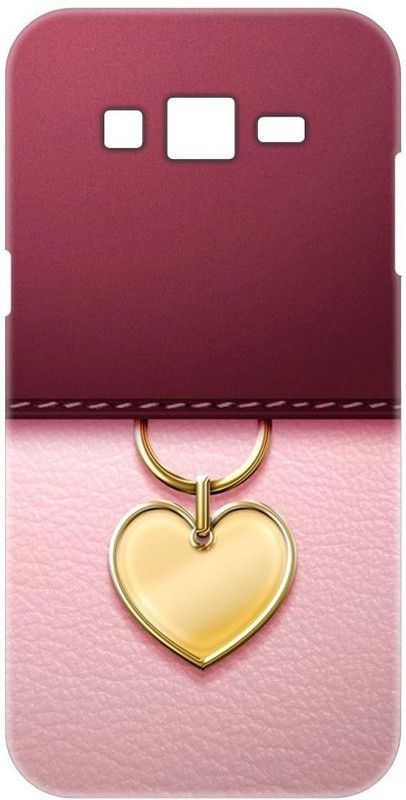 Smutty Back Cover for Samsung Galaxy J7, J700F - Heart Locket Print  (Multicolor, Hard Case, Pack of: 1)