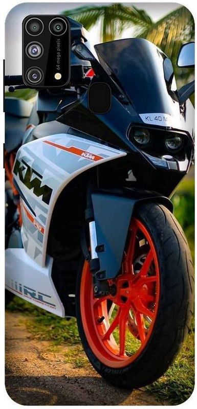 URCHIN Back Cover for Samsung F41 KTM, KTM Bike, Superbike, Bike Lover, Duke, KTM RC200  (Multicolor, Shock Proof, Pack of: 1)