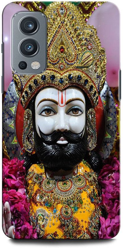 ORBIQE Back Cover for OnePlus Nord 2 5G KHATU SHAYAM, GOD,  (Multicolor, Hard Case, Pack of: 1)