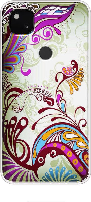 Hansviprint Back Cover for Google Pixel 4A  (Multicolor, Grip Case, Silicon)