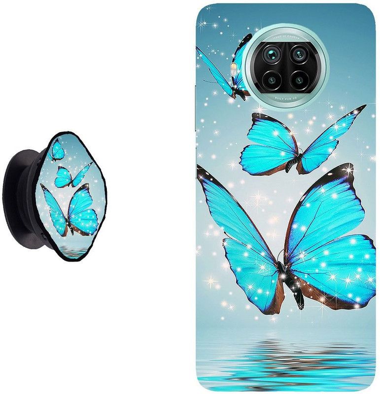SPBR Back Cover for Mi 10i 5G  (Blue, Cases with Holder, Pack of: 2)