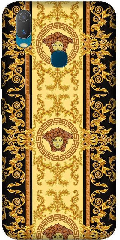 URCHIN Back Cover for Vivo Y12 Versace, Versace logo, versace brand  (Multicolor, Shock Proof, Pack of: 1)