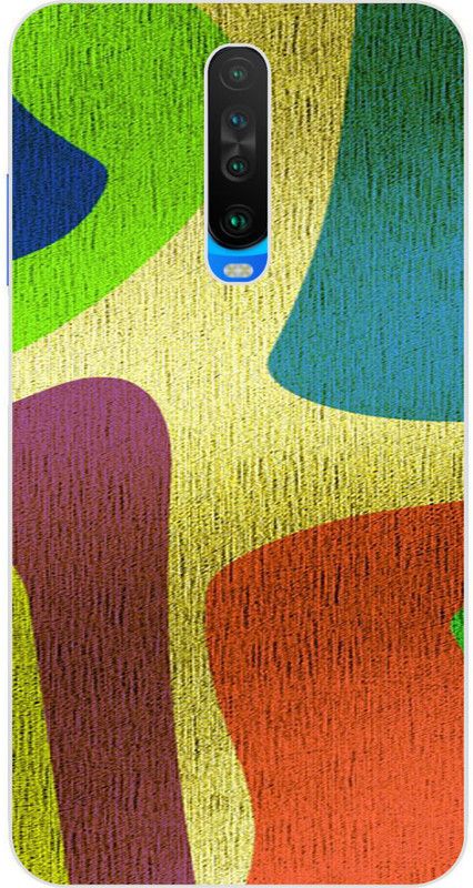 Print maker Back Cover for POCO X2  (Multicolor, Grip Case, Silicon)
