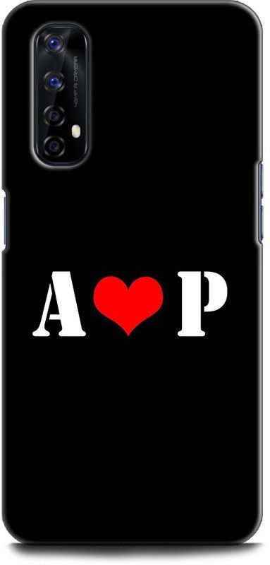 Afterglow Back Cover for Realme Narzo 20 Pro A P, A LOVES P, NAME, LETTER, ALPHABET, AP LOVE, HART  (Multicolor, Shock Proof, Pack of: 1)