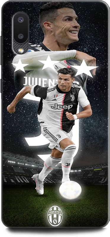 Afterglow Back Cover for SAMSUNG Galaxy M02 RONDALDO, CRISTIANO RONALDO, FOOT BALL, SPORT, CR7  (Multicolor, Shock Proof, Pack of: 1)