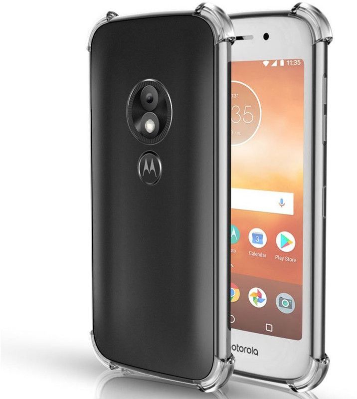 Spectacular ace Bumper Case for Motorola Moto G6 Play  (Transparent, Dual Protection, Pack of: 1)
