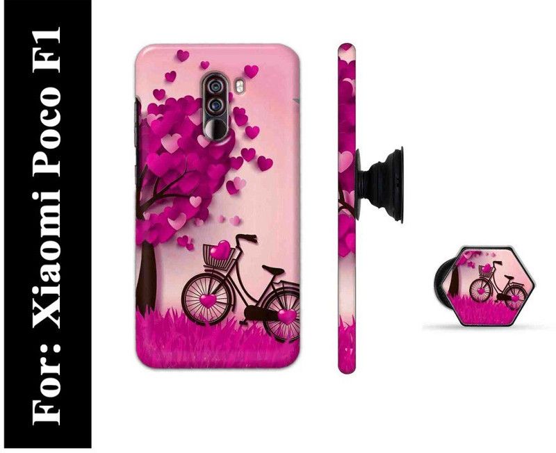 Elite Case Back Cover for POCO F1  (Multicolor, Cases with Holder, Pack of: 2)