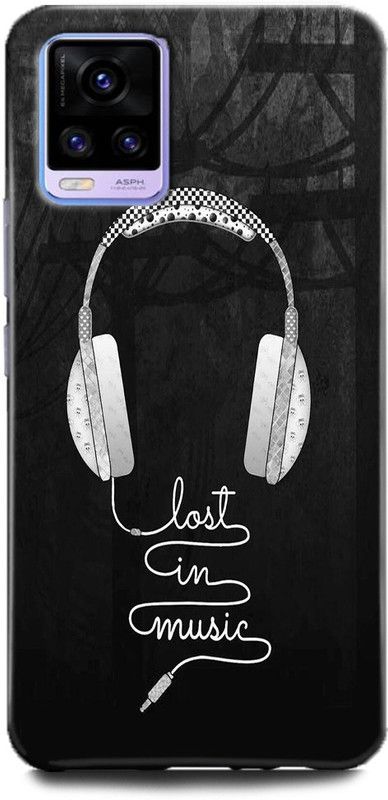 Afterglow Back Cover for Vivo V20 MUSIC, TYPE, SOUND, RINGTONE, HEADPHONE  (Multicolor, Shock Proof, Pack of: 1)