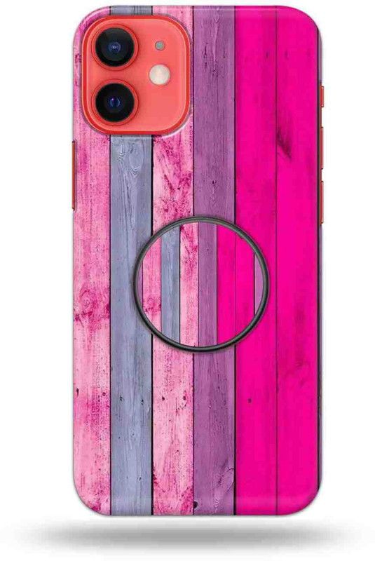 NDCOM Back Cover for iPhone 12 Mini  (Pink, Pack of: 2)