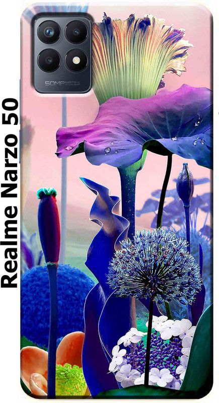 stroxy Back Cover for Realme narzo 50 2793  (Multicolor, Dual Protection, Silicon, Pack of: 1)