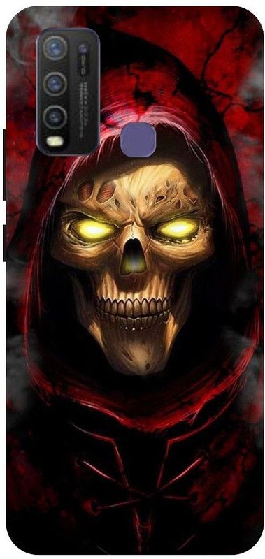 VS PRINT LINK Back Cover for VIVO Y30 ,VIVO 1938 ,The Joker,Batman ,Printed back cover  (Red, Hard Case, Pack of: 1)