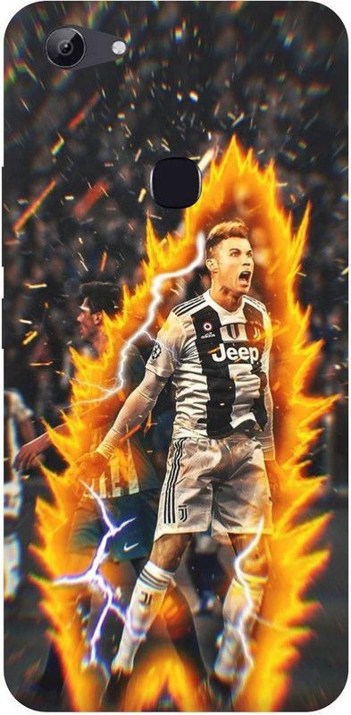 THE NARAYANA COLLECTIONS Back Cover for VIVO Y81-1808-1803-CRISTIOANO,RONALDO,FOOTBALL,SPORTS  (Multicolor, Hard Case, Pack of: 1)