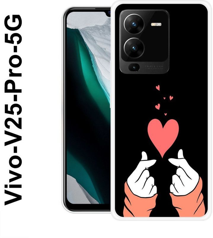 REALKING Back Cover for Vivo V25 Pro 5G  (Multicolor, Silicon)