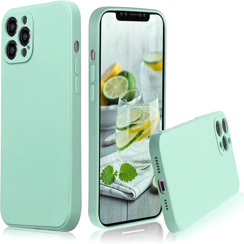 Pocard Back Cover for Apple iPhone 13 Pro  (Blue, Grip Case, Silicon)