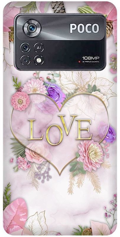 play fast Back Cover for POCO X4 Pro 5G, LOVE, COUPLE, DESIGN, ART, BOY, GIRL  (White, Hard Case, Pack of: 1)