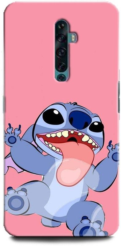 Afterglow Back Cover for OPPO Reno2 F STITCH, CARTOON, COLOUR, CUTE, COLOURFULL  (Multicolor, Shock Proof, Pack of: 1)