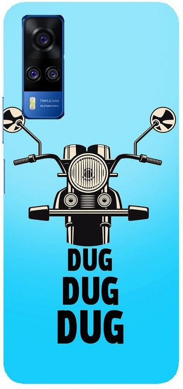 HELLO CASE Back Cover for Vivo Y51 2020,VIVO Y51, Vivo Y51A,vivo Y31, vivo Y53s,Vivo Y51 2020,  (Blue, Black)