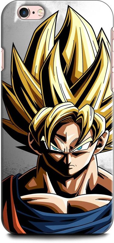 KEYCENT Back Cover for APPLE iPhone 6 GOKU, DRAGON BALL Z, VEGETA, NARUTO, KAKASHI, NEON  (Multicolor, Shock Proof, Pack of: 1)