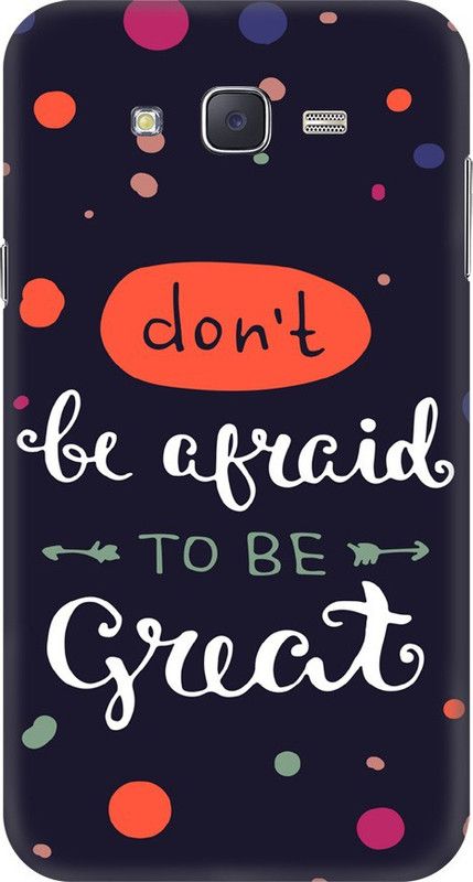 Coberta Case Back Cover for Samsung Galaxy J7 NXT Back Cover don’t be artificial to be great Design Back Case For Samsung Galaxy J7 NXT By Coberta  (Multicolor, Pack of: 1)