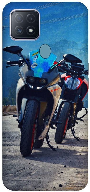 URCHIN Back Cover for Oppo A15S KTM, KTM Bike, Superbike, Bike Lover, Duke, KTM RC200  (Multicolor, Shock Proof, Pack of: 1)