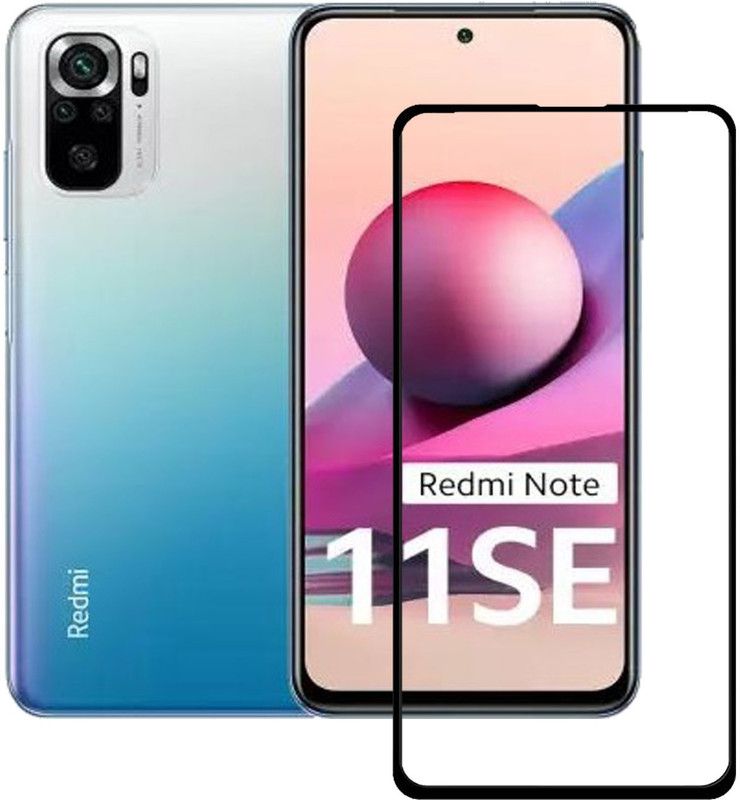 NSTAR Edge To Edge Tempered Glass for Redmi Note 11 SE  (Pack of 1)