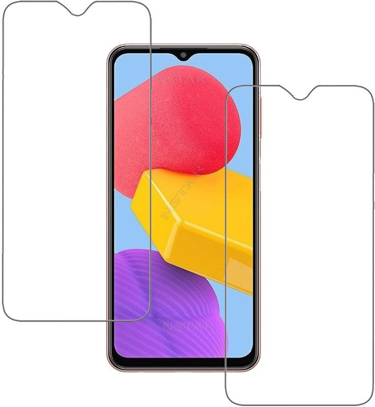 NSTAR Tempered Glass Guard for Samsung Galaxy F13  (Pack of 2)