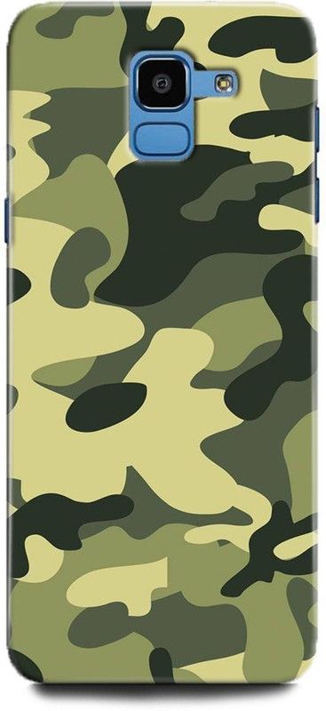 Afterglow Back Cover for SAMSUNG Galaxy J6 CAMOUFLAGE, ARMY, ARMY PRINT, ABSTRACT, GREEN, PATTERN  (Multicolor, Shock Proof, Pack of: 1)