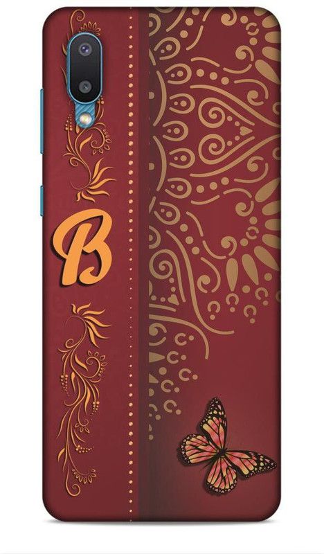 Keviv Back Cover for Samsung Galaxy M02, Samsung Galaxy A02  (Maroon, Yellow, Hard Case)