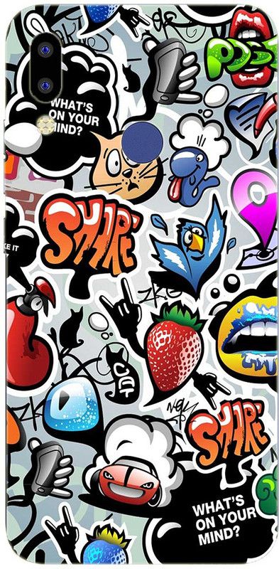 METOO Back Cover for Tecno Camon i Air 2 Plus/i Air 2 Plus, Minians,Funny Quote Design SKUed Back Cover SKU : 111  (Multicolor, Dual Protection, Silicon, Pack of: 1)