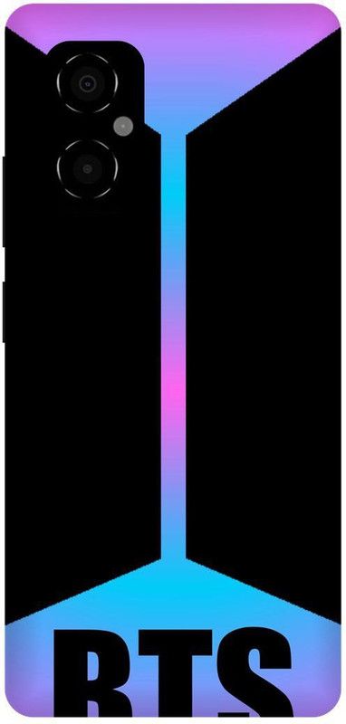 FRONK Back Cover for POCO M4 5G, MZB0BRWIN, BTS, ARMY, LOVE, MUSIC, KOREAN, SINGERS  (Black, Hard Case, Pack of: 1)