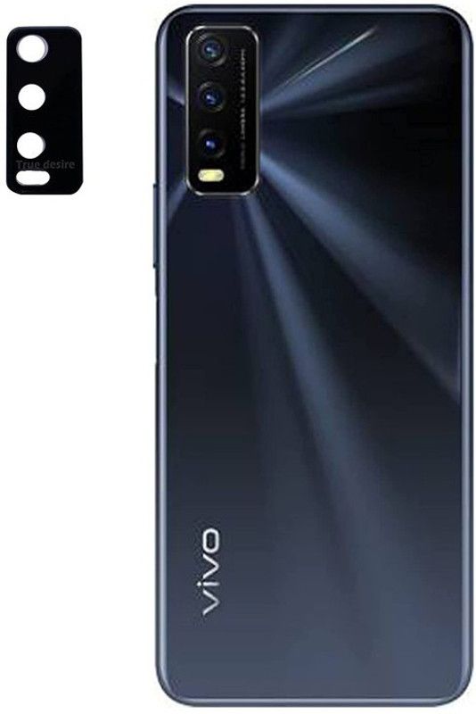 Transparent Back Camera Lens Glass Protector for Bii Vivo Y20s  (Pack of: 2)