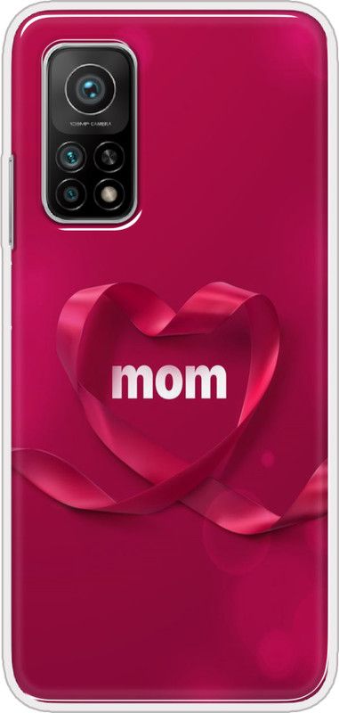 Hansviprint Back Cover for Mi 10T  (Pink, Grip Case, Silicon, Pack of: 1)