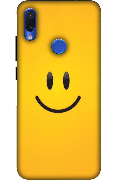JAIBHAGWAN Back Cover for Mi Redmi Note 7 Pro, Redmi Note 7, Redmi Note 7S  (Yellow, Hard Case, Pack of: 1)
