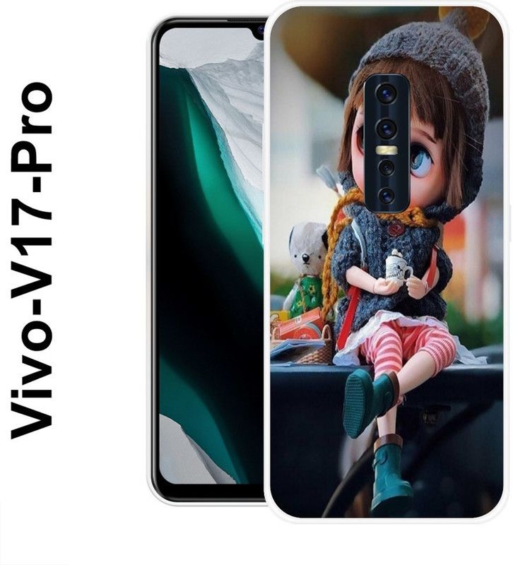 redfly Back Cover for Vivo V17 Pro  (Multicolor, Silicon)