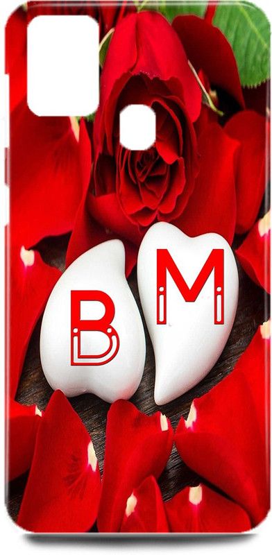 MP ARIES MOBILE COVER Back Cover for Samsung Galaxy M30s,B Loves M Name,B Name, M Letter, Alphabet,B Love M NAME  (Multicolor, Hard Case)