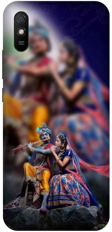 URCHIN Back Cover for Vivo Y90Radha Krishna, Krishna and radha, Krishna, God  (Multicolor, Shock Proof, Pack of: 1)