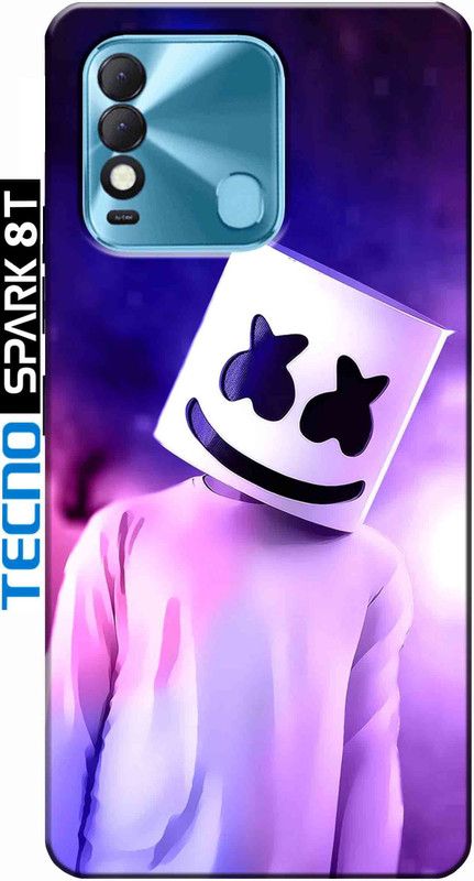 RDcon Back Cover for Tecno Spark 8T 2625  (Multicolor, Dot View, Silicon, Pack of: 1)