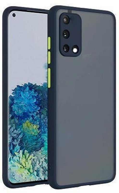 Lilliput Back Cover for Realme Narzo 30 Pro  (Blue, Pack of: 1)