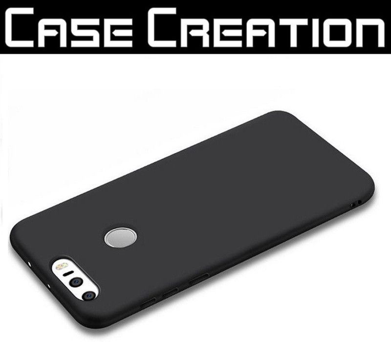 CASE CREATION Back Cover for Honor 8 Pro  (Black, Grip Case, Pack of: 1)